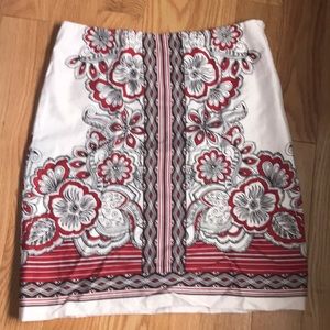 Ann Taylor Loft pattered skirt